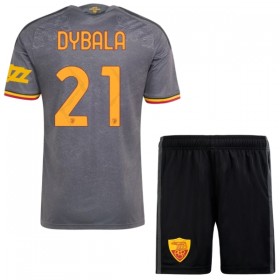 AS Roma Dybala 21 Fotbollströjor Barn Tredje tröja 2026-27 Kortärmad