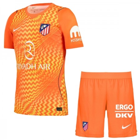 Atlético Madrid Fotbollströjor Målvakt Barn 2026-27 Orange Kortärmad
