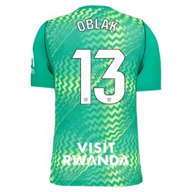 Atlético Madrid Oblak 13 Fotbollströjor Målvakt 2026-27 Grön Kortärmad