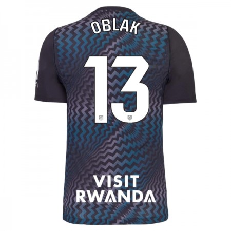 Atlético Madrid Oblak 13 Fotbollströjor Målvakt 2026-27 Svart Kortärmad