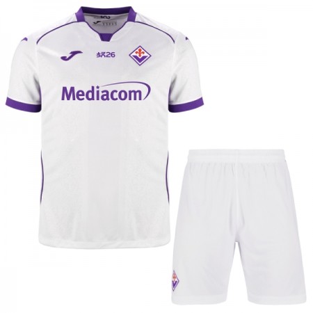 AC Fiorentina Fotbollströjor Barn Borta tröja 2026-27 Kortärmad