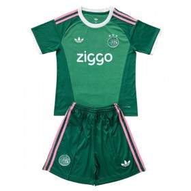 Ajax Amsterdam Fotbollströjor Målvakt Barn 2026-27 Grön Kortärmad