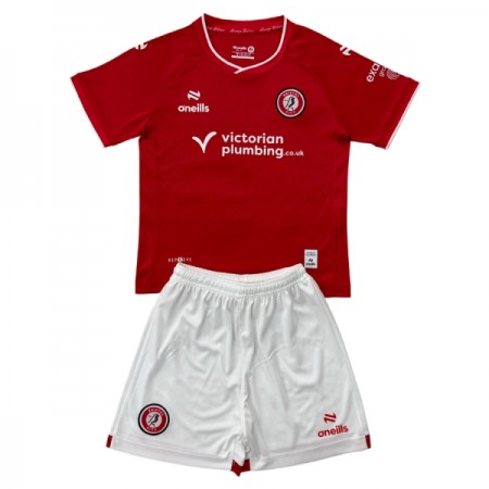 Bristol City Fotbollströjor Barn Hemma tröja 2026-27 Kortärmad