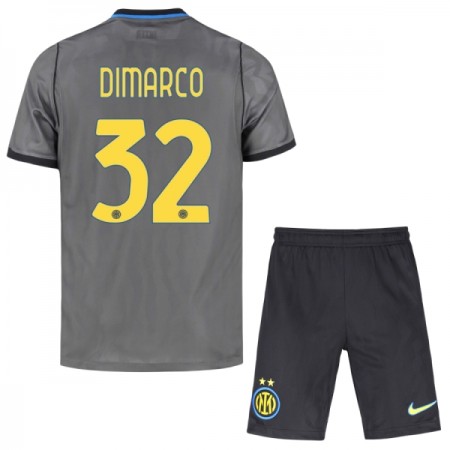 Inter Milan Dimarco 32 Fotbollströjor Barn Tredje tröja 2026-27 Kortärmad