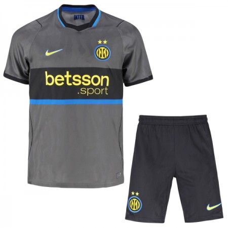 Inter Milan Fotbollströjor Barn Tredje tröja 2026-27 Kortärmad Inter Milan Fotbollströjor Barn Tredje tröja 2026-27 Kortärmad