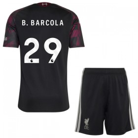 Liverpool B. Barcola 29 Fotbollströjor Barn Tredje tröja 2026-27 Kortärmad
