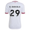 Liverpool B. Barcola 29 Fotbollströjor Borta tröja 2026-27 Kortärmad