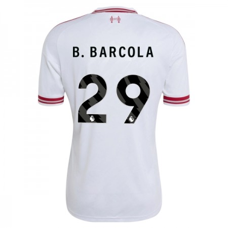 Liverpool B. Barcola 29 Fotbollströjor Borta tröja 2026-27 Kortärmad