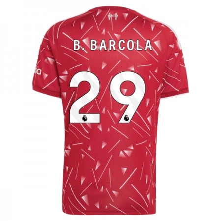 Liverpool B. Barcola 29 Fotbollströjor Hemma tröja 2026-27 Kortärmad