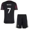 Liverpool Wirtz 7 Fotbollströjor Barn Tredje tröja 2026-27 Kortärmad