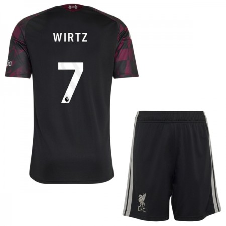Liverpool Wirtz 7 Fotbollströjor Barn Tredje tröja 2026-27 Kortärmad