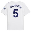 Manchester City Anderson 5 Fotbollströjor Tredje tröja 2026-27 Kortärmad