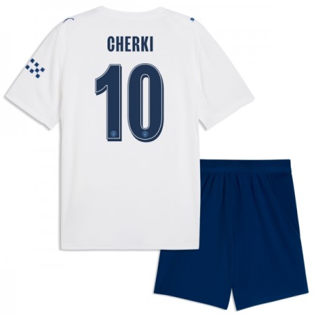 Manchester City Cherki 10 Fotbollströjor Barn Tredje tröja 2026-27 Kortärmad