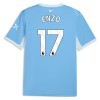 Manchester City Enzo 17 Fotbollströjor Hemma tröja 2026-27 Kortärmad
