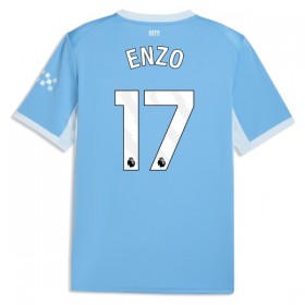 Manchester City Enzo 17 Fotbollströjor Hemma tröja 2026-27 Kortärmad