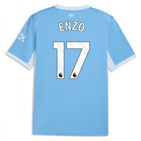 Manchester City Enzo 17 Fotbollströjor Hemma tröja 2026-27 Kortärmad