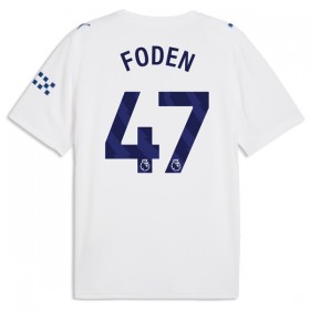 Manchester City Foden 47 Fotbollströjor Tredje tröja 2026-27 Kortärmad