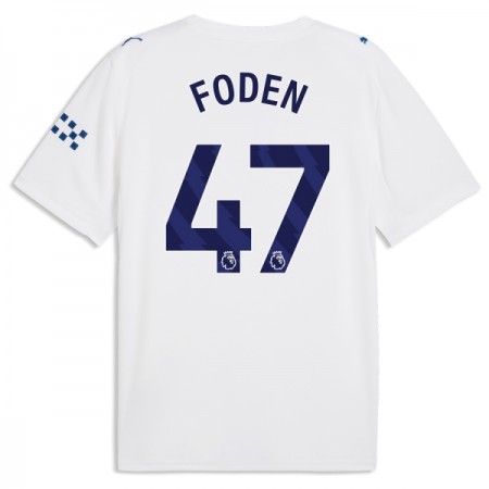 Manchester City Foden 47 Fotbollströjor Tredje tröja 2026-27 Kortärmad