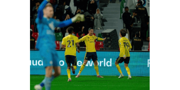 AI Nassrs segersvit tog slut och Ronaldos "passiva mål" utlöste kontroverser