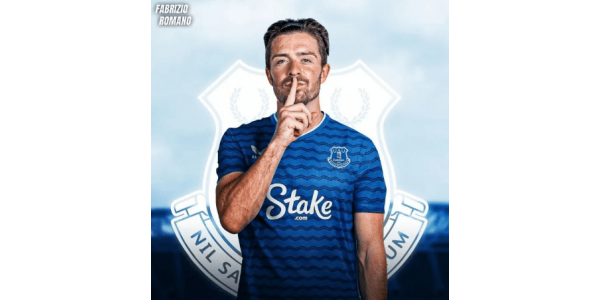 Jack Grealish lånad till Everton