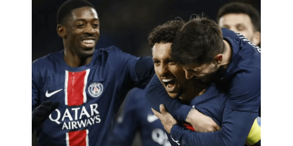Paris Saint-Germain slog Lille med 4-1, och ledningen utökades till 16 poäng