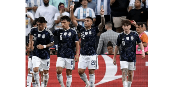 Messis frånvaro var ett ånger! Argentina fortsatte sin vinstsvit Messis frånvaro var ett ånger! Argentina fortsatte sin vinstsvit
