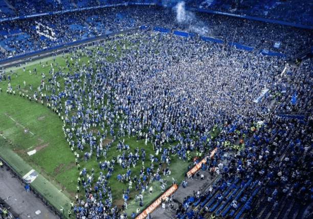 Efter sju års väntan återvänder Hamburger SV till topparenan!