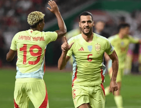 Spaniens nya generation spelare glänser i VM-kvalet