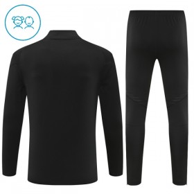 Real Madrid Barn Trainings Sweatshirt Quarter-Zip 2025-26 Svart
