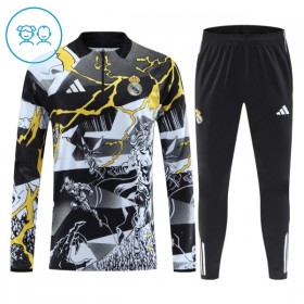 Real Madrid Marvel Barn Trainings Sweatshirt Quarter-Zip 2026-27 Svart