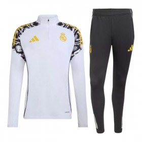 Real Madrid Trainings Sweatshirt Quarter-Zip 2026-27 Vit
