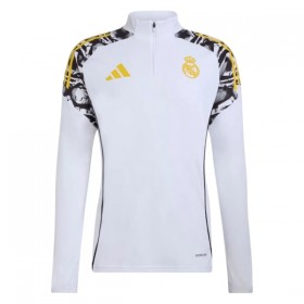 Real Madrid Trainings Sweatshirt Quarter-Zip 2026-27 Vit